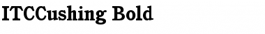 ITCCushing Bold Font