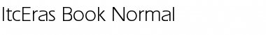 ItcEras-Book-Normal Regular Font