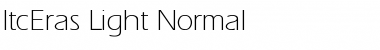 Download ItcEras-Light-Normal Font