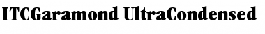 ITCGaramond-UltraCondensed Font