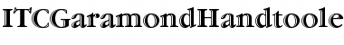 ITCGaramondHandtooled Bold Font