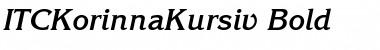 ITCKorinnaKursiv Font