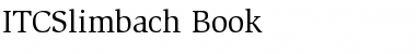 Download ITCSlimbach-Book Font