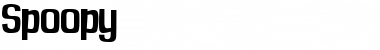 Spoopy Font