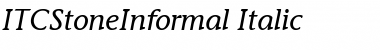 ITCStoneInformal Font