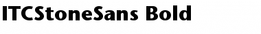 ITCStoneSans Bold Font