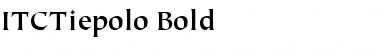ITCTiepolo Bold Font
