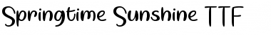 Springtime Sunshine Font