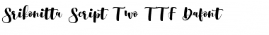 Srikonitta Script Two Font
