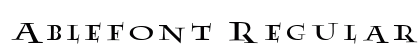 Ablefont Regular