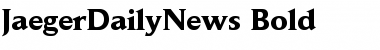 Download JaegerDailyNews Font