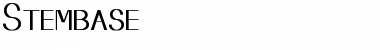 Stembase Font
