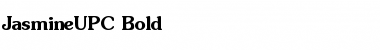 Download JasmineUPC Font