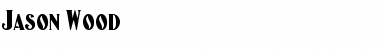 Download Jason Wood Font Download Jason Wood Font