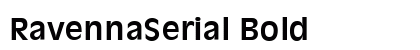 RavennaSerial Bold preview