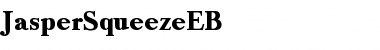 JasperSqueezeEB Regular Font