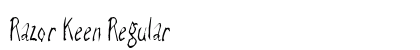 Razor Keen Regular