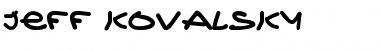 Download Jeff Kovalsky Font Download Jeff Kovalsky Font