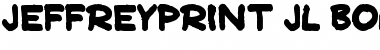 JeffreyPrint JL Font