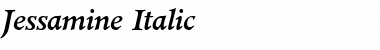 Jessamine Italic Font Jessamine Italic Font