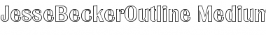 Download JesseBeckerOutline-Medium Font Download JesseBeckerOutline-Medium Font