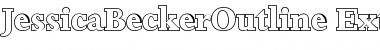 Download JessicaBeckerOutline-ExtraBold Font