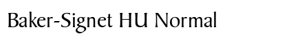 Baker-Signet HU Normal