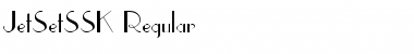 Download JetSetSSK Font