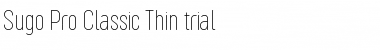 Sugo Pro Classic Trial Font