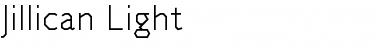 Jillican Light Font