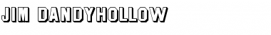 Jim DandyHollow Font