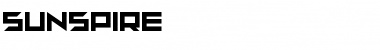 sunspire Font