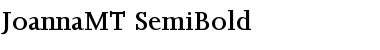 JoannaMT-SemiBold Font