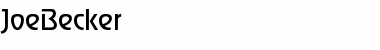Download JoeBecker Font