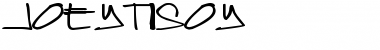 Download joeytisoy Font Download joeytisoy Font