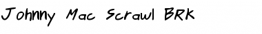 Johnny Mac Scrawl BRK Font