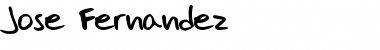 Download Jose Fernandez Font Download Jose Fernandez Font