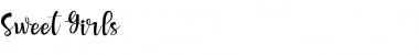 Sweet Girls - Font