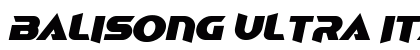 Balisong Ultra Italic