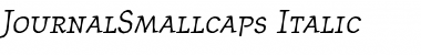 JournalSmallcaps Font