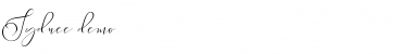 Sydnee Demo Font