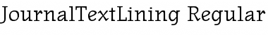Download JournalTextLining Font Download JournalTextLining Font