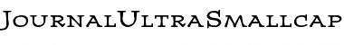 JournalUltraSmallcaps Regular Font JournalUltraSmallcaps Regular Font