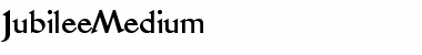 JubileeMedium Font