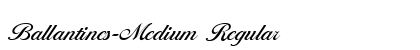 Ballantines-Medium Regular