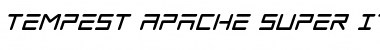 Download Tempest Apache Super-Italic Font Download Tempest Apache Super-Italic Font
