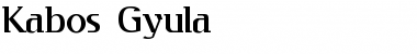 Download Kabos Gyula Font Download Kabos Gyula Font