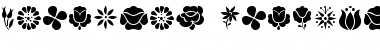Kalocsai Flowers Font