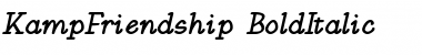 Download KampFriendship Font