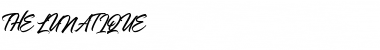 Download The Lunatique Personal Used Font Download The Lunatique Personal Used Font
